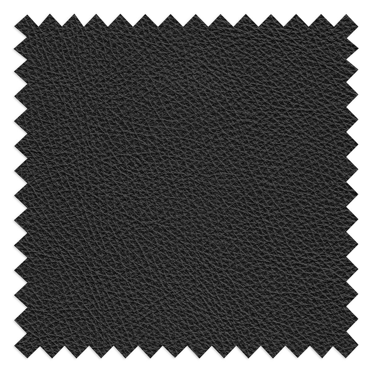 RELAXSESSEL Leder Schwarz  - Schwarz, Design, Leder/Metall (77/107/88cm) - Livetastic