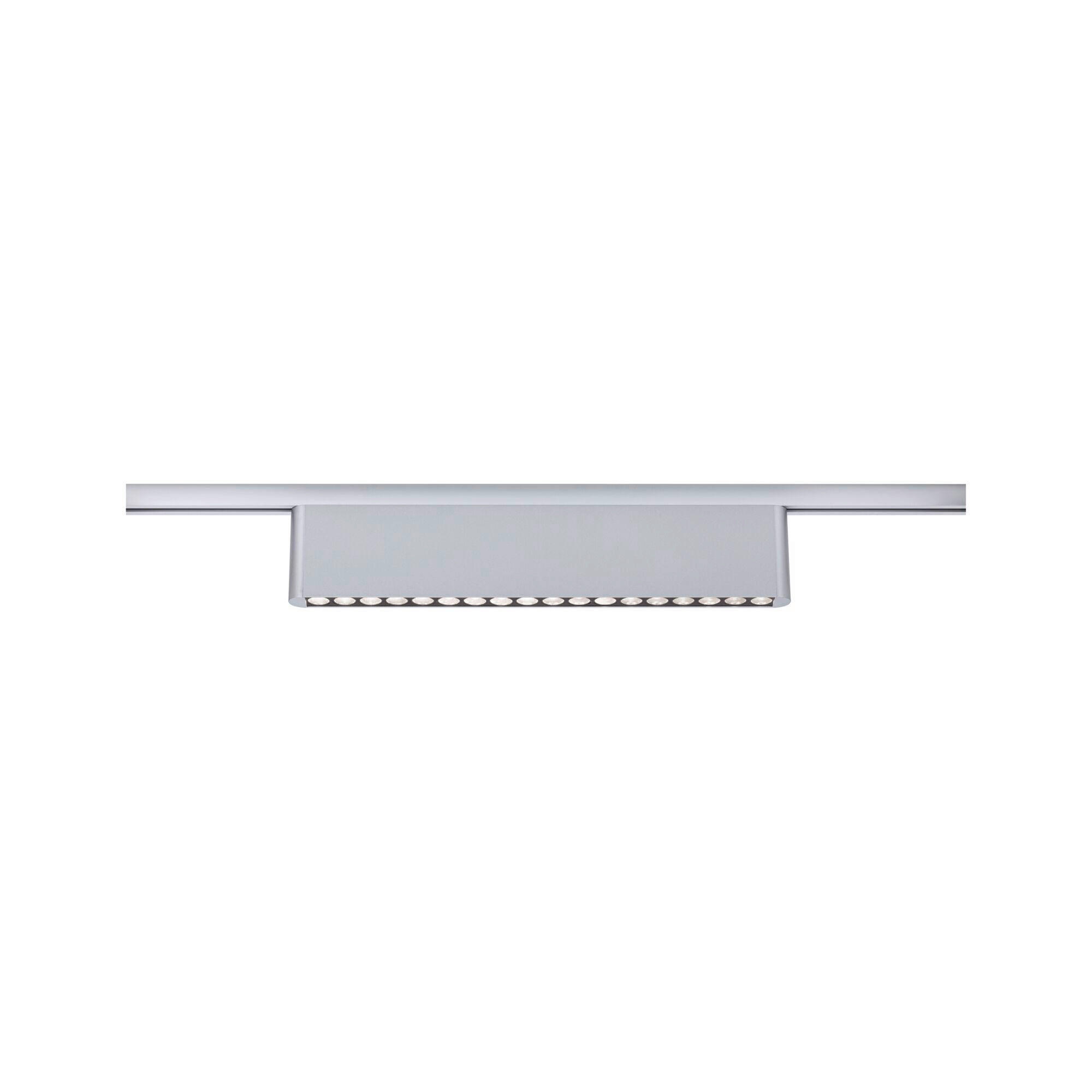 SCHIENENSYSTEM-STRAHLER Urail Zelos 37,2/7,4/2,3 cm  - Chromfarben, Basics, Metall (37,2/7,4/2,3cm) - Paulmann