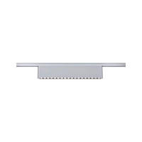SCHIENENSYSTEM-STRAHLER Urail Zelos 37,2/7,4/2,3 cm  - Chromfarben, Basics, Metall (37,2/7,4/2,3cm) - Paulmann