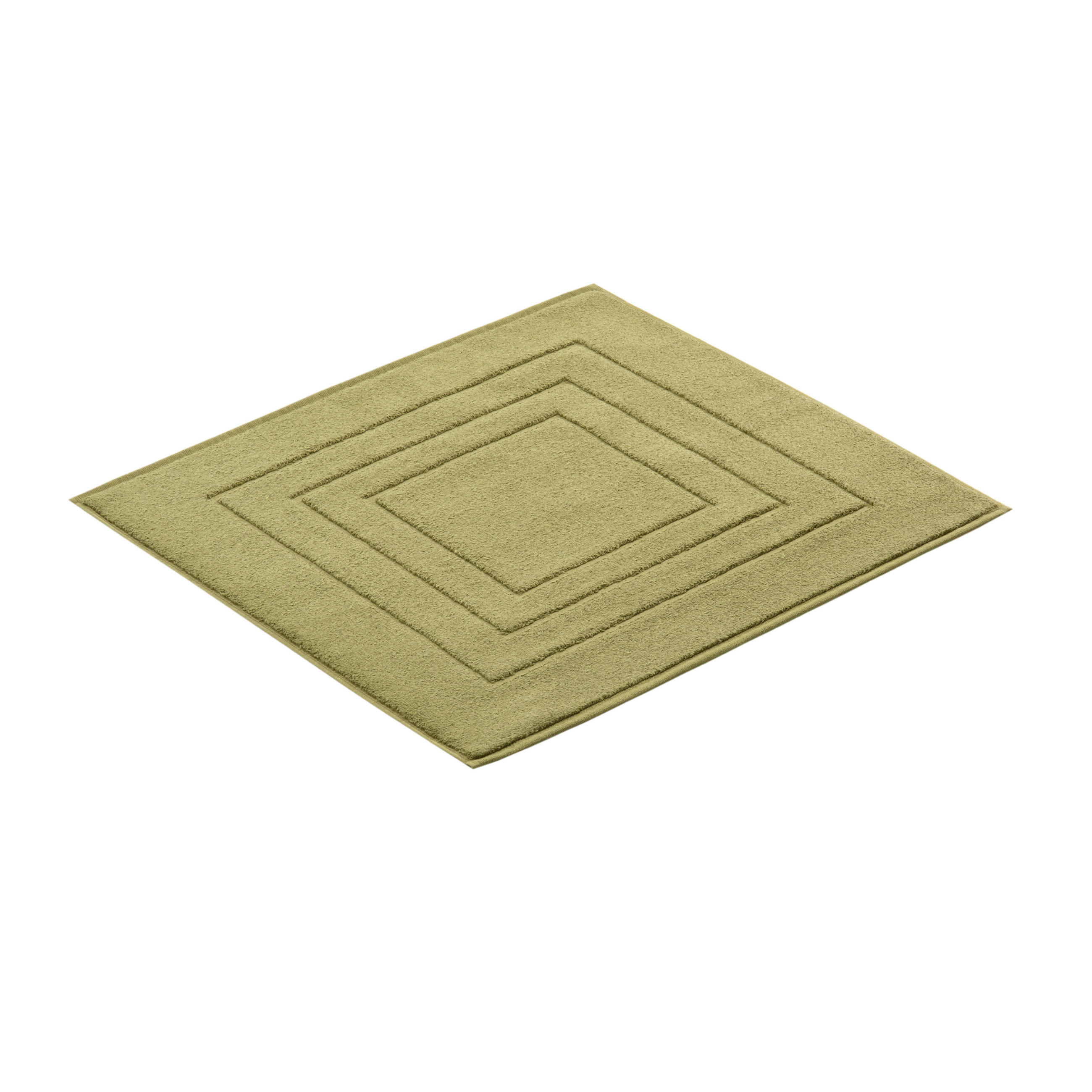 BADEMATTE Salbeigrün 60/60 cm  - Salbeigrün, Basics, Textil (60/60cm) - Vossen