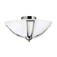 TAKLAMPA Elstead Bolla 42.5/20.3 cm  - nickelfärgad, Basics, metall/glas (42.5/20.3cm) - Elstead Lighting