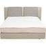 BOXSPRINGBETT 140/200 cm in Grau, Beige - Beige/Alufarben, KONVENTIONELL, Kunststoff/Textil (140/200cm) - Bentley BOXSPRINGBETT 140/200 cm in Grau, Beige - Beige/Alufarben, KONVENTIONELL, Kunststoff/Textil (140/200cm) - Bentley