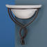 WANDLEUCHTE - Dunkelbraun/Weiß, LIFESTYLE, Glas/Metall (37cm) WANDLEUCHTE - Dunkelbraun/Weiß, LIFESTYLE, Glas/Metall (37cm)
