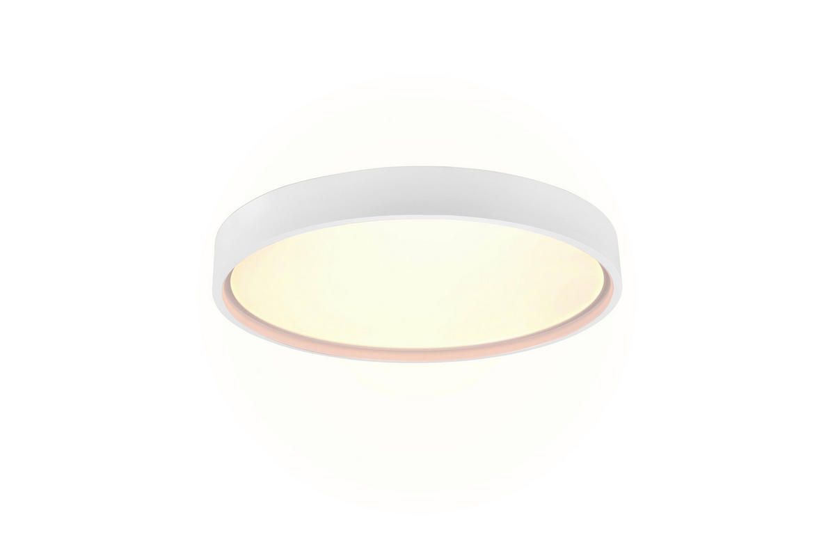 LED-DECKENLEUCHTE  45/5,5 cm    - Weiss, Design, Metall (45/5,5cm) - Trio Leuchten