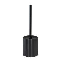WC-BÜRSTENGARNITUR - Schwarz, KONVENTIONELL, Keramik/Kunststoff (10,5/37/10,5cm) - Schöner Wohnen