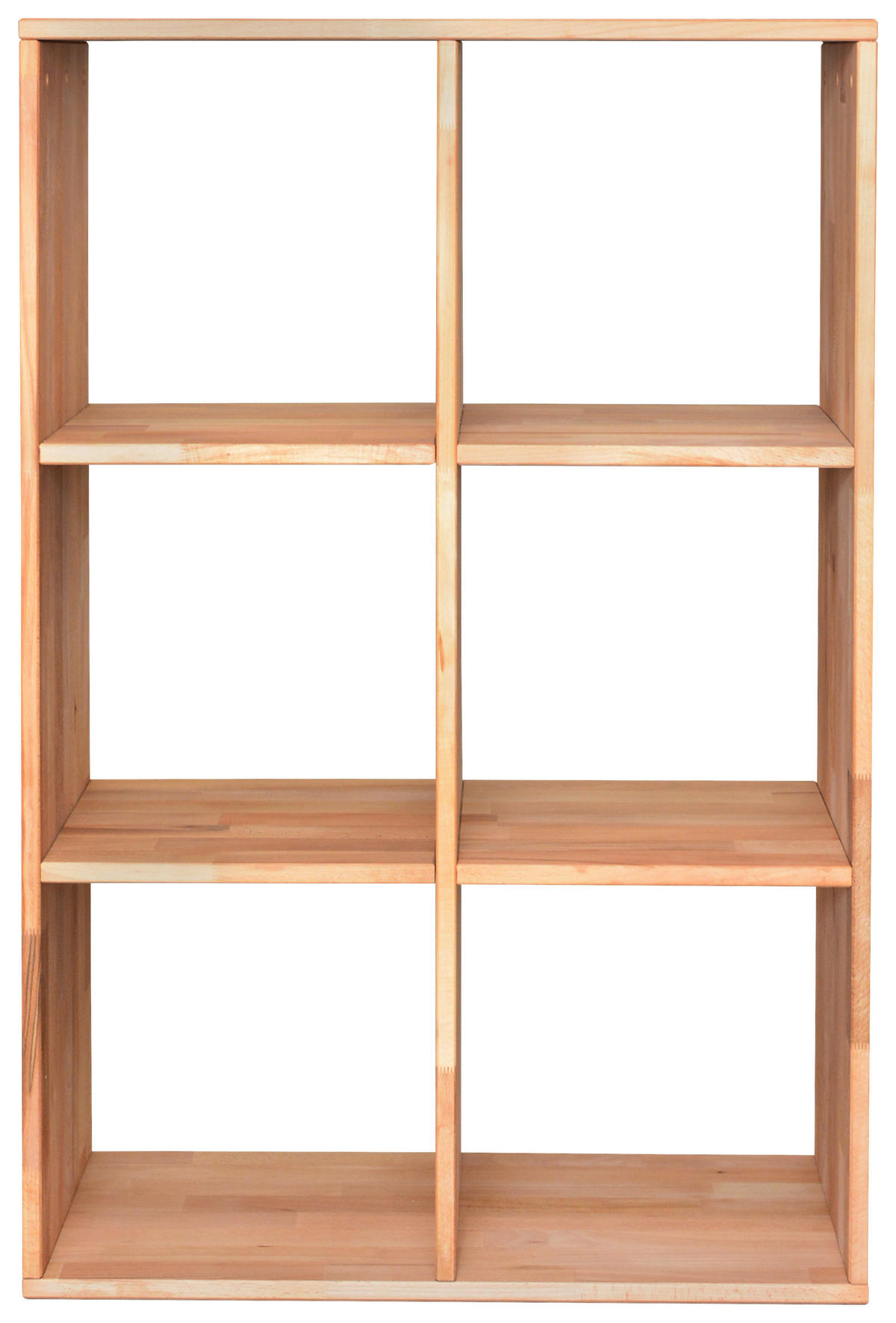 REGAL Kernbuche massiv Buchefarben  - Buchefarben, Natur, Holz (75,4/112,2/35cm) - Livetastic