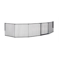 KAMINSCHUTZGITTER - Schwarz, Basics, Metall (350/70,5cm) - Baby Dan