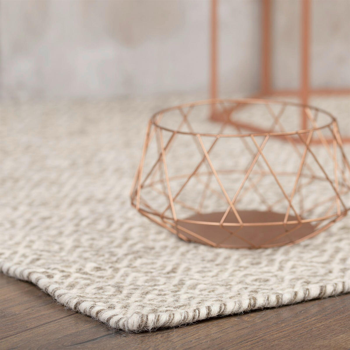 FLACHWEBETEPPICH 80/150 cm Taupe  - Taupe, Basics, Textil (80/150cm) - Kayoom