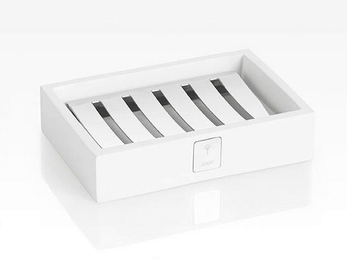 SEIFENSCHALE - Weiß, Design, Kunststoff (12,5/3/8,5cm) - Joop!