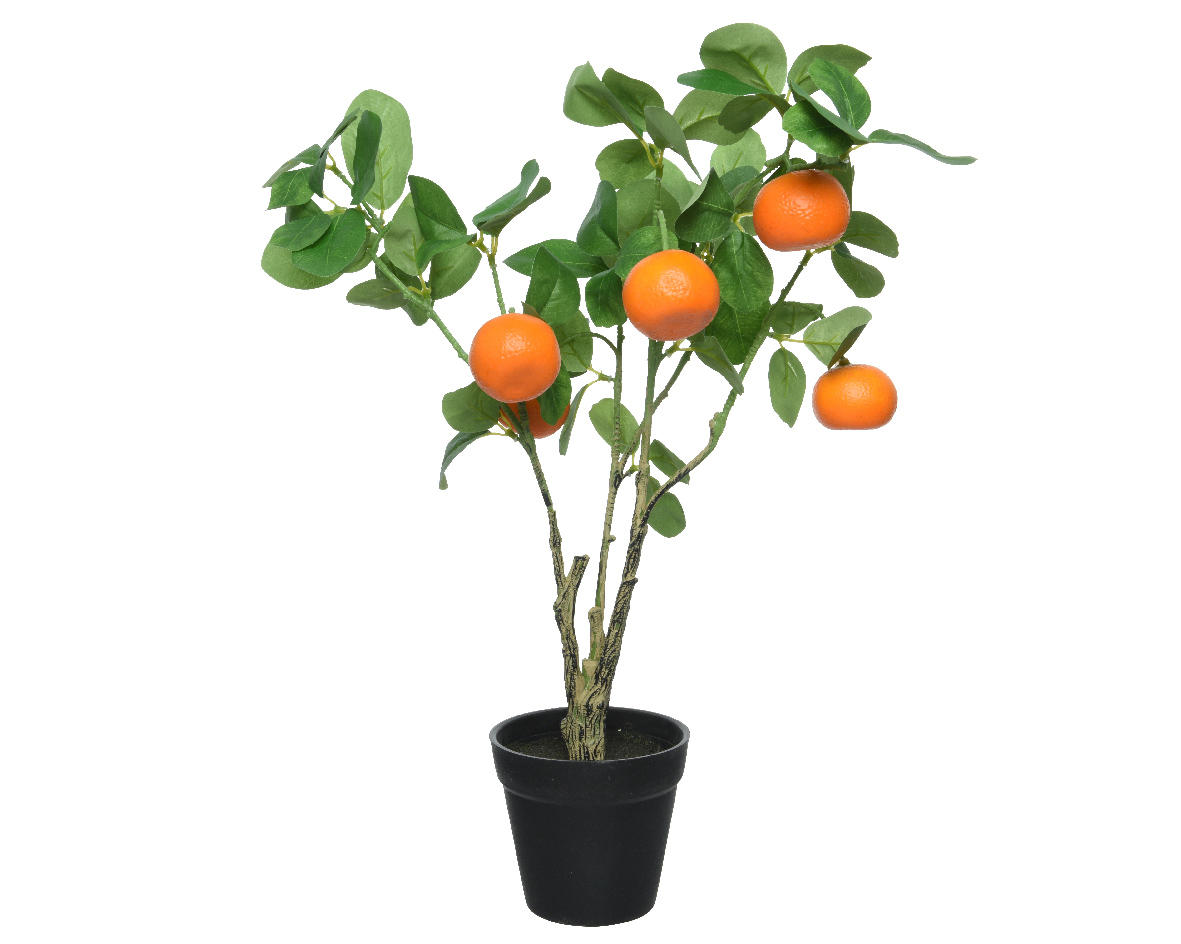 APELSINTRÄD - orange/grön, Basics, plast (50cm)