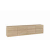LOWBOARD Bern  in 224,8/52,3/40 cm  - Eichefarben, Design, Holzwerkstoff (224,8/52,3/40cm) - MID.YOU