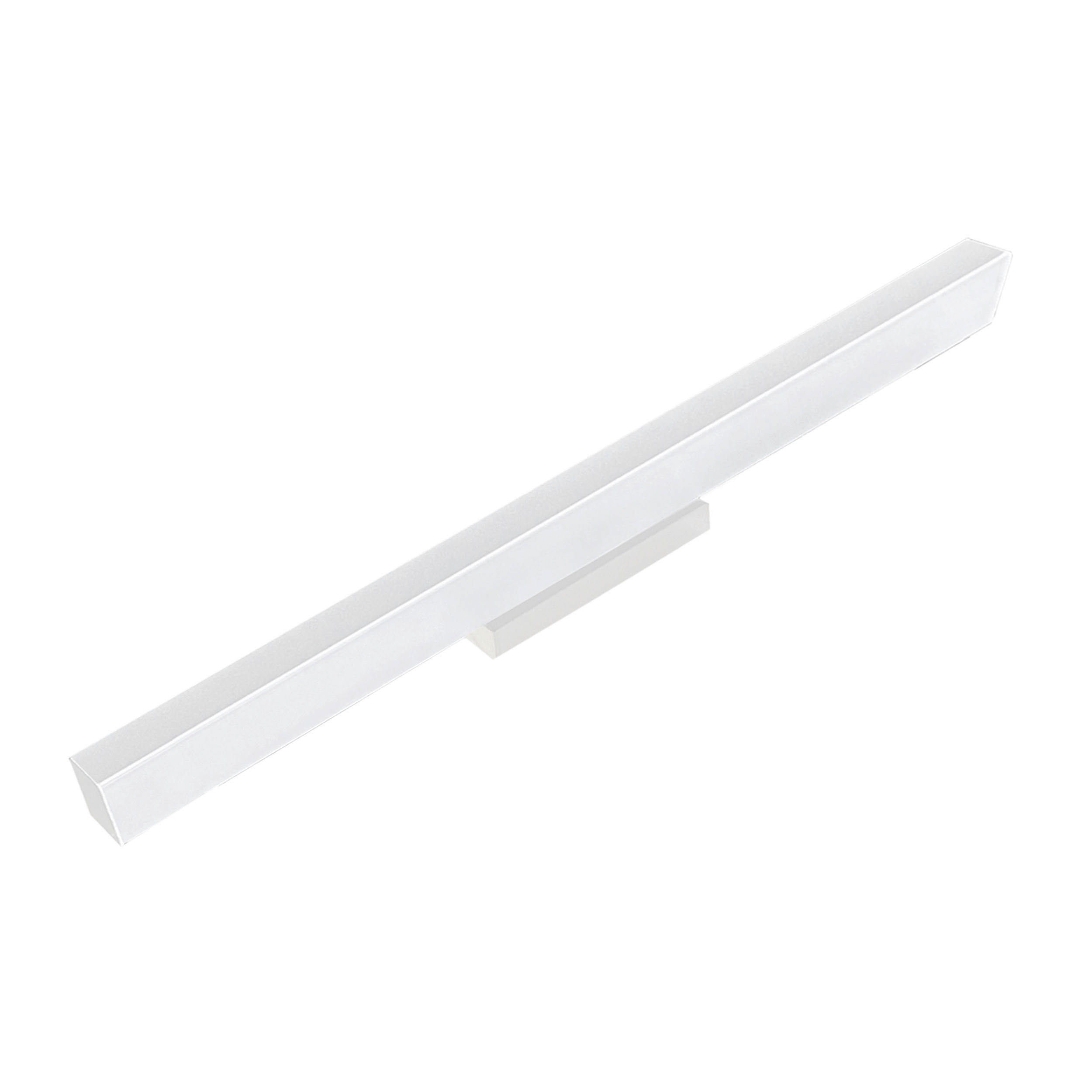 BADEZIMMER-WANDLEUCHTE Aqua  3/66.5/7 cm  - Weiß, Design, Metall (3/66.5/7cm)