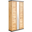 GARDEROBENSCHRANK  in 103/196,5/38,5 cm  - Schwarz/Eiche Artisan, LIFESTYLE, Holzwerkstoff/Metall (103/196,5/38,5cm) - Hom`in