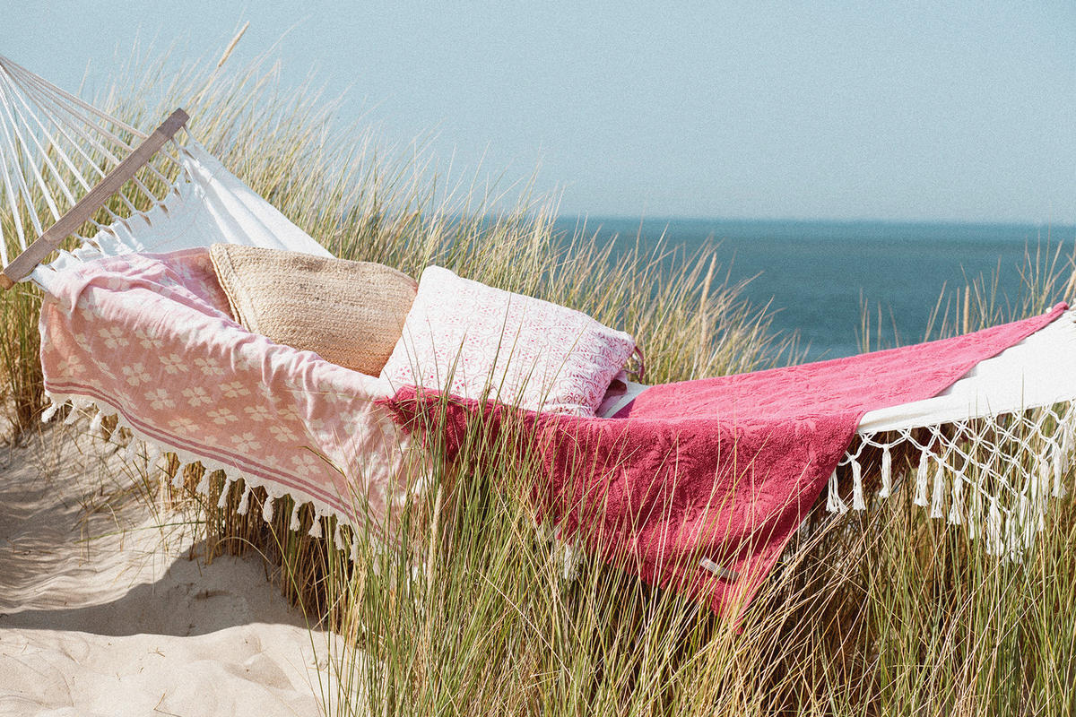 RUČNIK 70/140 cm , ružičasta  GYPSY  - ružičasta, Basics, tekstil (70/140cm)