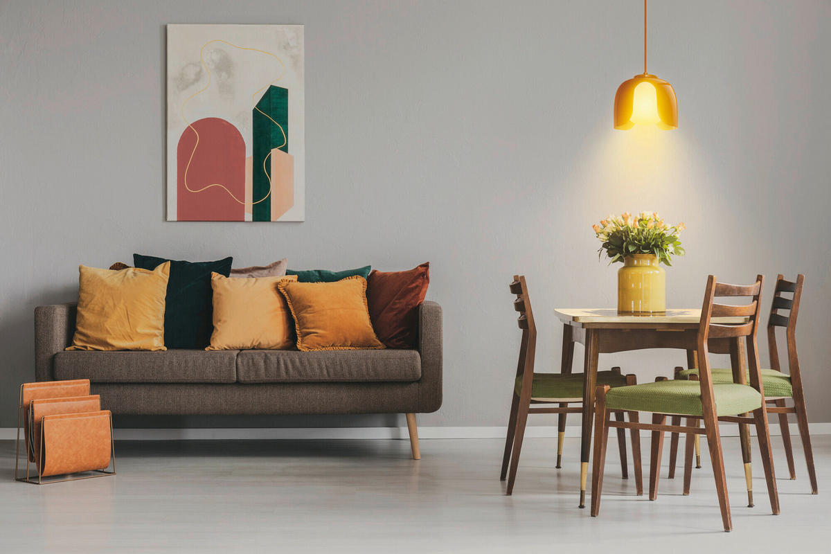 HÄNGELEUCHTE 20/121,5 cm  - Orange, Basics, Glas/Metall (20/121,5cm) - Osram