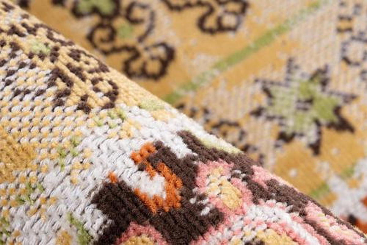 VINTAGE-TEPPICH 80/150 cm Ariya Multicolor  - Multicolor, Trend, Textil (80/150cm) - Kayoom