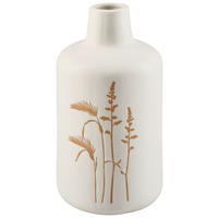 VAS 23 cm  - vit/sandfärgad, Natur, keramik (11,7/23cm) - Ambia Home
