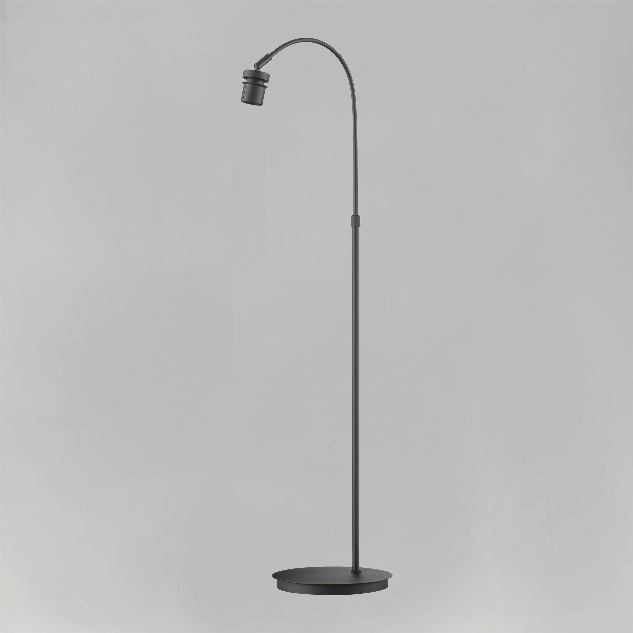 STEHLEUCHTE - Schwarz, Basics, Metall (26-33/105-140cm) - Fischer & Honsel
