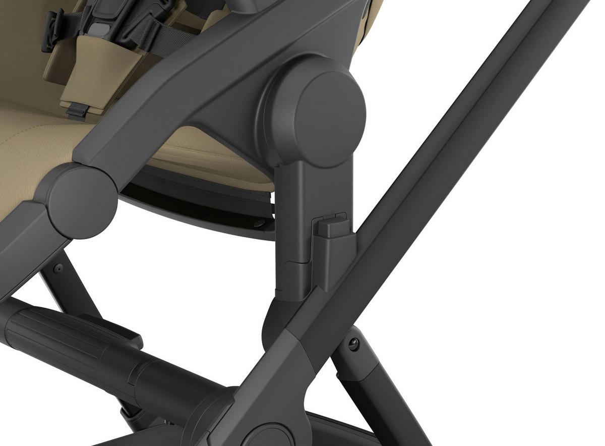 KOMBIKINDERWAGEN Charm 2in1  - Khaki/Schwarz, Design, Kunststoff/Metall (91/61/59null) - Thule
