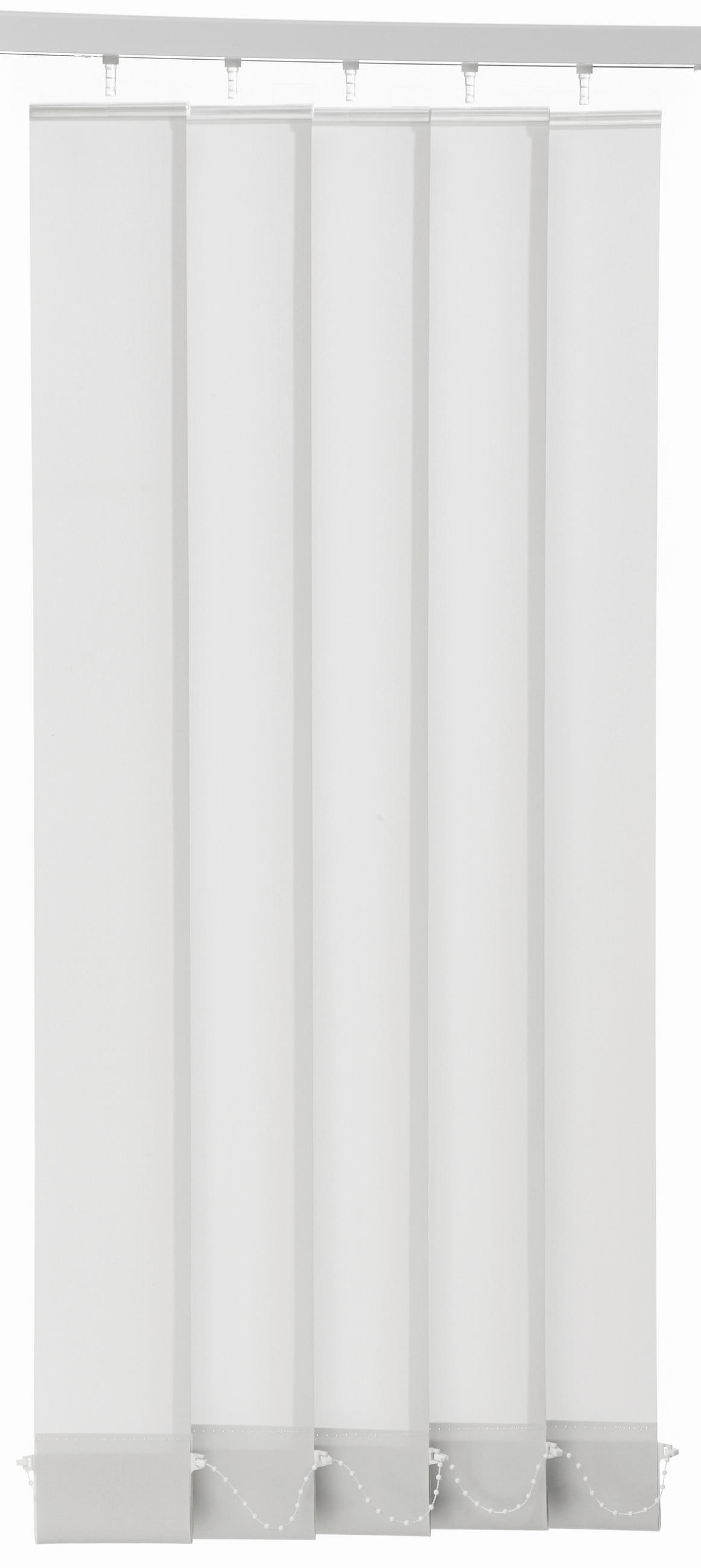 VERTIKALLAMELLEN  - Hellgrau, Basics, Textil (12,7/250cm) - Homeware