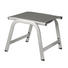 GARTENHOCKER - Anthrazit/Silberfarben, Design, Textil/Metall (53/44/55cm) - Kettler HKS GARTENHOCKER - Anthrazit/Silberfarben, Design, Textil/Metall (53/44/55cm) - Kettler HKS