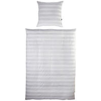 POVLEČENÍ, satén, barvy stříbra, 135/200 cm - barvy stříbra, Konvenční, textil (135/200cm) - Novel