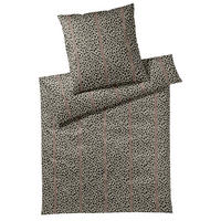 BETTWÄSCHE Leo Stripe Makosatin 200/200 cm  - Taupe, Design, Textil (200/200cm) - Joop!