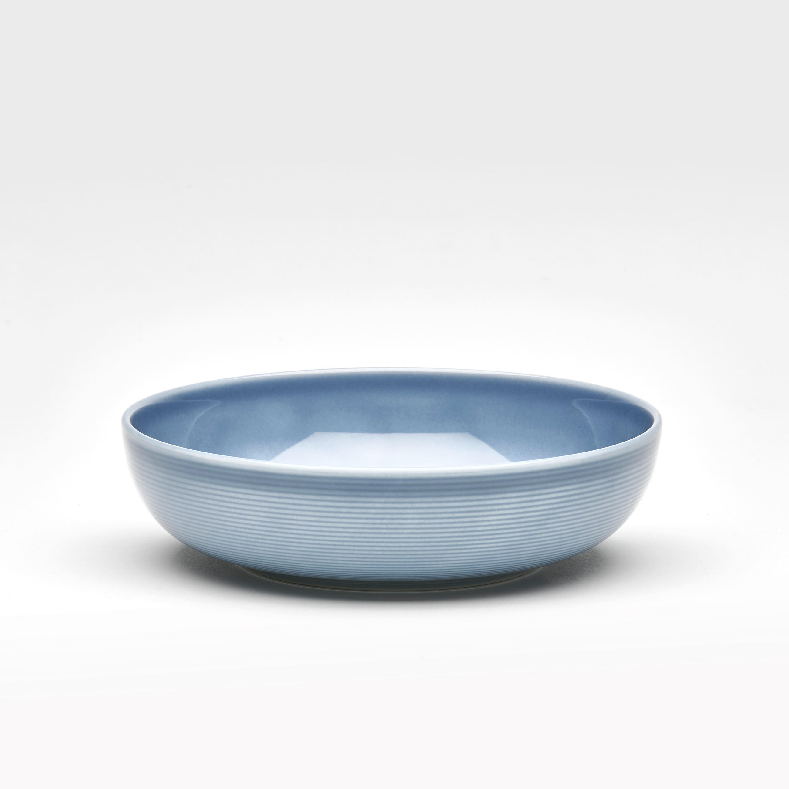 SCHALE Jive 21 cm   - Blau, Basics, Keramik (21cm) - Van Well