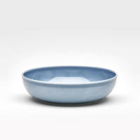SCHALE Jive 21 cm   - Blau, Basics, Keramik (21cm) - Van Well