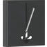 HAKEN in Schwarz - Schwarz, Design, Metall (16,4/17/2,8cm) HAKEN in Schwarz - Schwarz, Design, Metall (16,4/17/2,8cm)