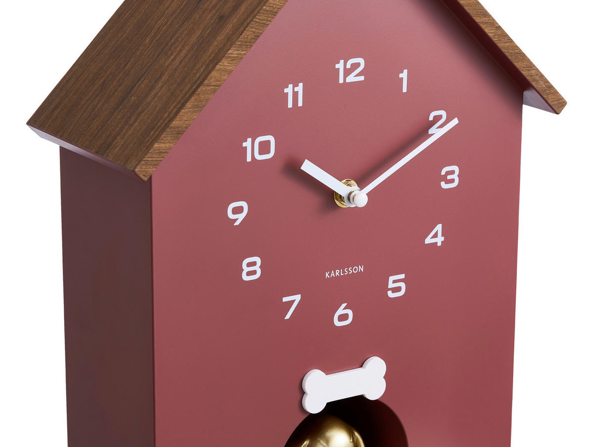 WANDUHR Dog house Terracotta 26.5/36.5/11.5 cm  - Terracotta, Basics, Kunststoff (26.5/36.5/11.5cm) - Karlsson
