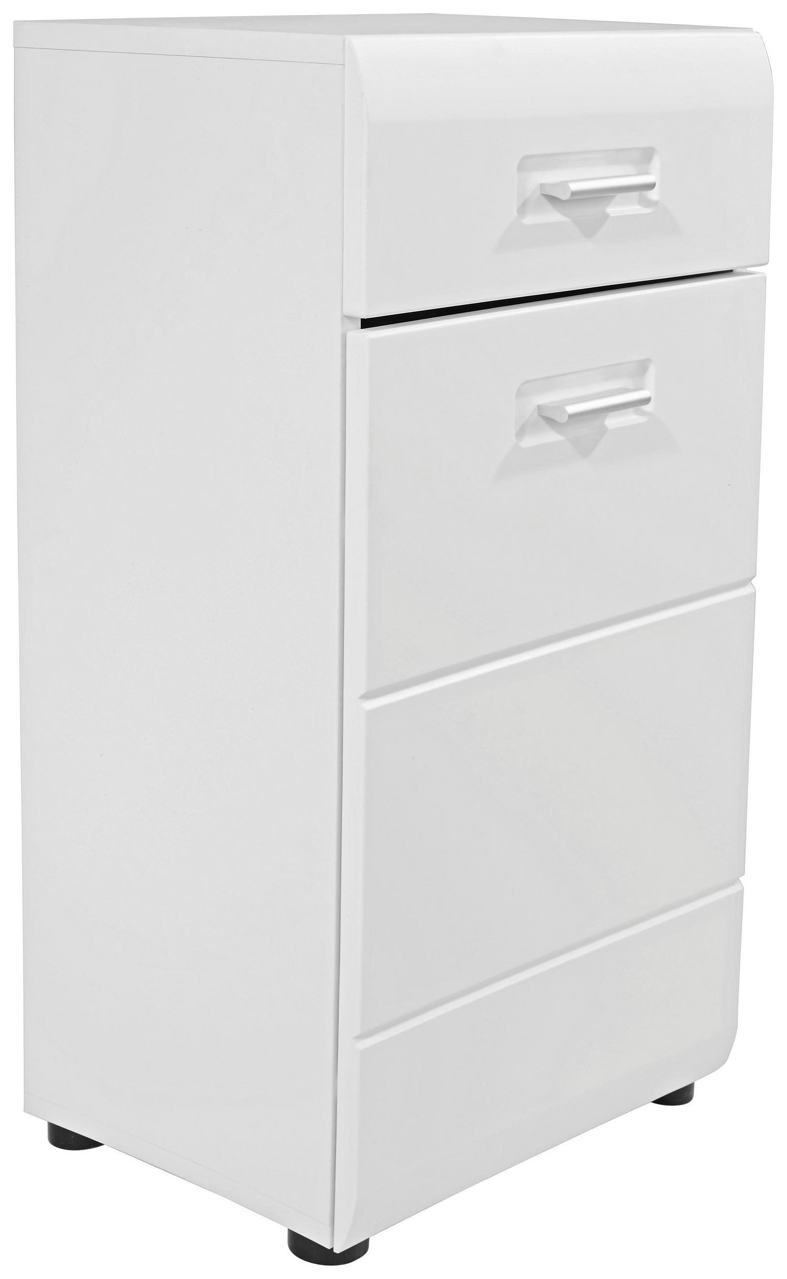 Unterschrank Mit Soft-close Pearl B: 40 Cm, Weiß Matt