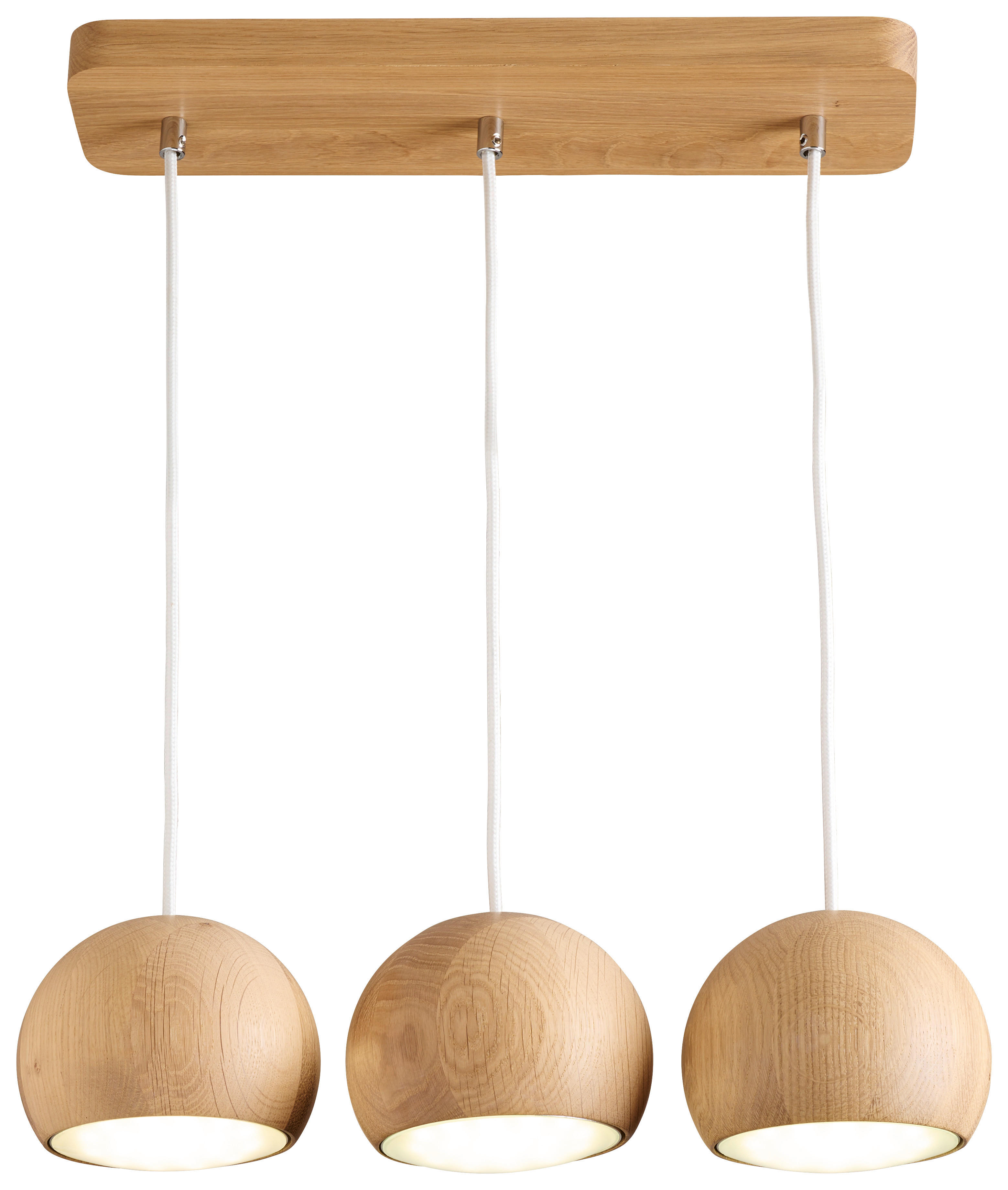 HÄNGELEUCHTE Balli 58/90 cm   - Naturfarben, Natur, Holz (58/90cm)