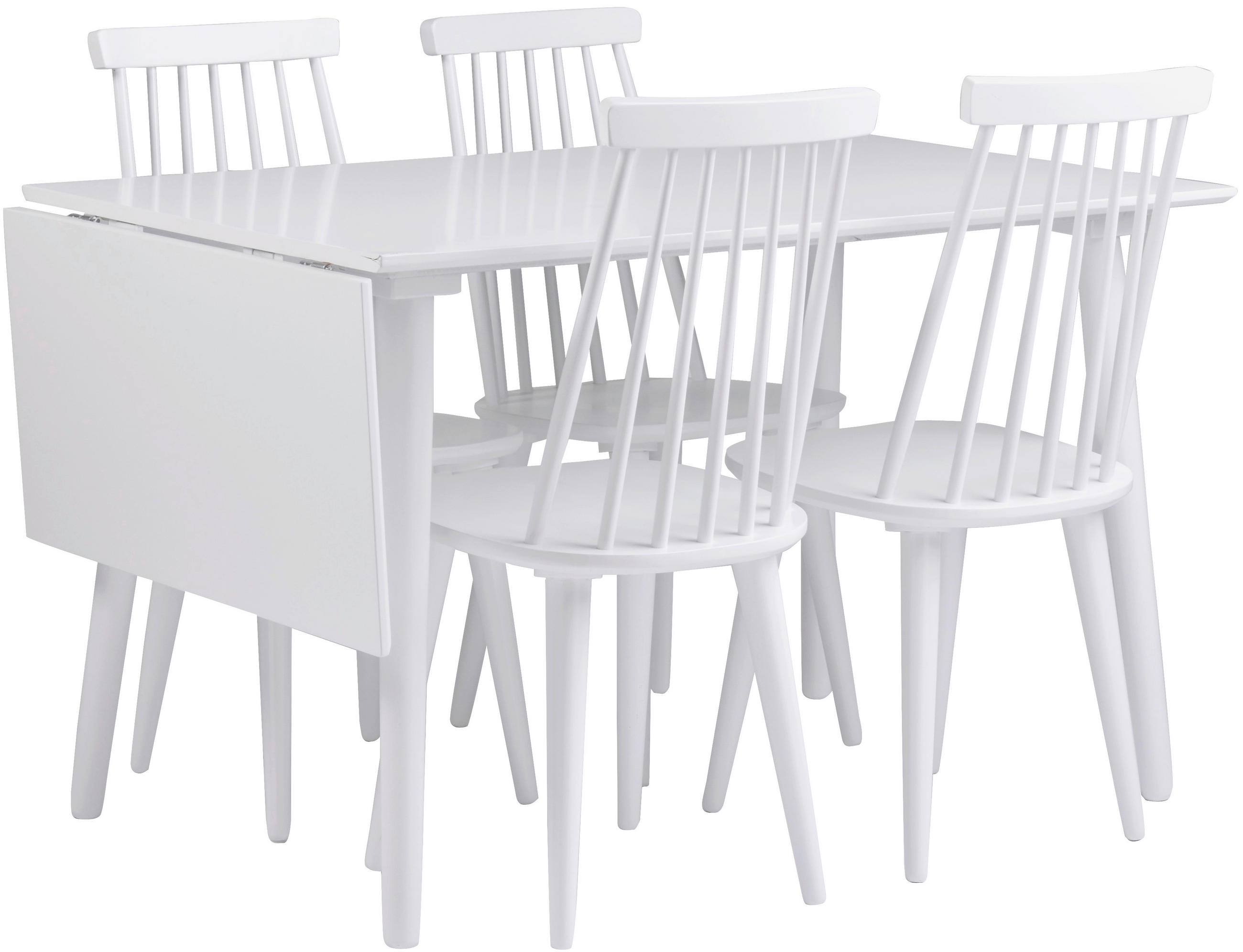 MATBORD i trä, trämaterial 120/80/75 cm   - vit, Design, trämaterial/trä (120/80/75cm) - Rowico