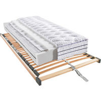 MATRATZENSET 120/200 cm  - Birkefarben, Basics, Holz (120/200cm) - Novel