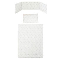 BABYBETTWÄSCHE 100/135 cm  - Weiß, Basics, Textil (100/135cm) - Patinio