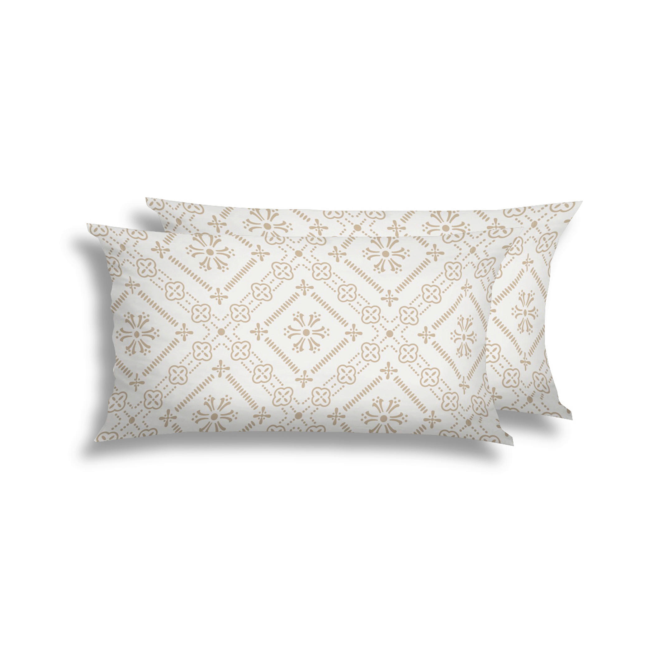 KOPFPOLSTERBEZUG 40/80 cm  - Beige, Design, Textil (40/80cm) - Florella