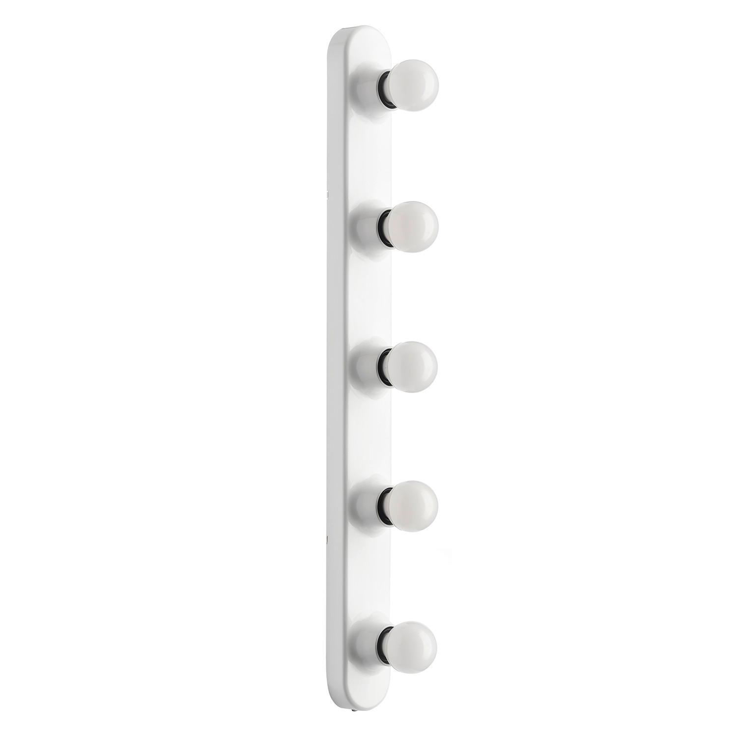 SPIEGELLEUCHTE 5/5/60 cm   - Weiß, KONVENTIONELL, Kunststoff (5/5/60cm)