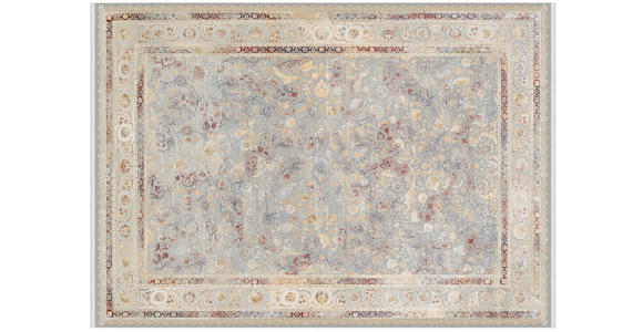 WEBTEPPICH 67/130 cm Krypton Grau, Multicolor  - Multicolor/Grau, Design, Textil (67/130cm) - Dieter Knoll