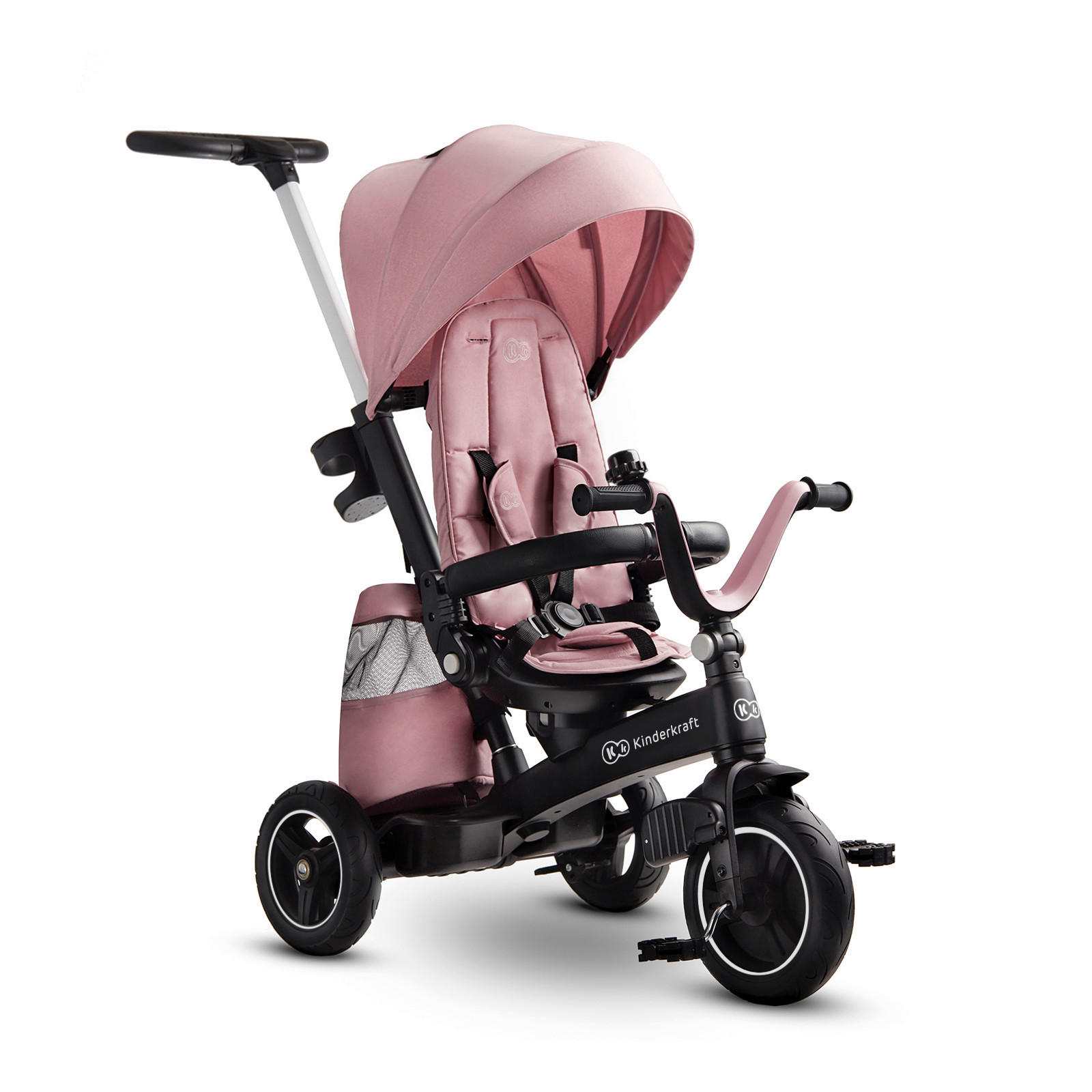 Kinderkraft Dreirad Easytwist Rosa 34x107x122 cm
