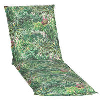 LIEGENAUFLAGE in Grün Kaktus  - Grün, Basics, Textil (191/58/8cm) - Gardenson