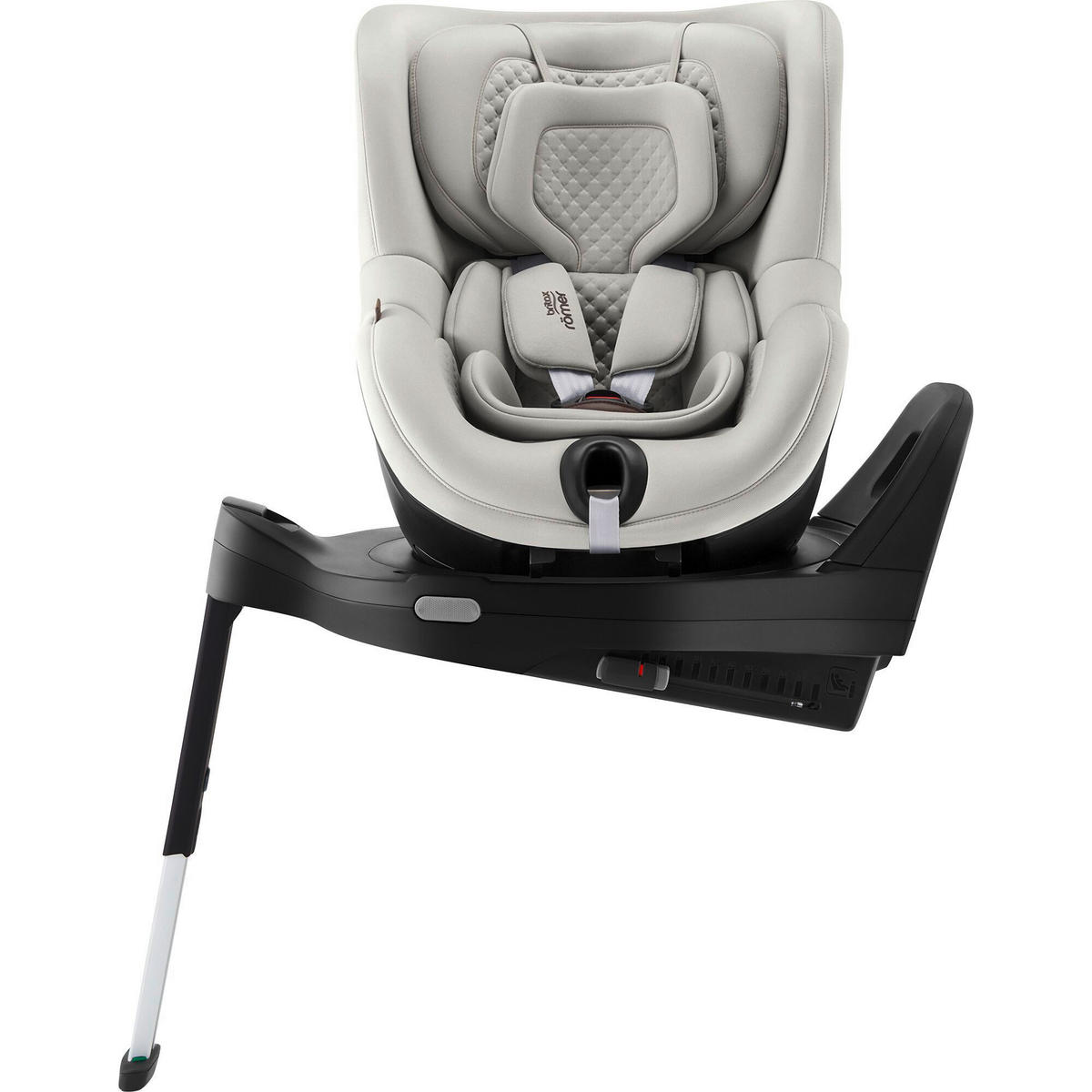 REBOARDER-KINDERSITZ DUALFIX 5Z  - Greige/Hellgrau, Basics, Kunststoff/Textil (44/48/74cm) - Britax Römer