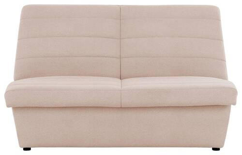 2-SITZER-SOFA in Webstoff Creme  - Creme/Schwarz, Design, Kunststoff/Textil (145/92/103cm) - LOOKS by W.Joop