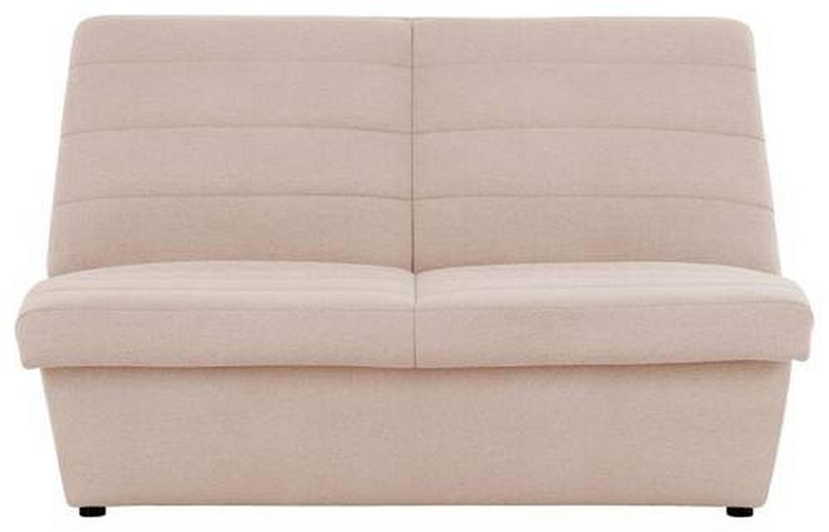 2-SITZER-SOFA Webstoff Creme  - Creme/Schwarz, Design, Kunststoff/Textil (145/92/103cm) - LOOKS by W.Joop