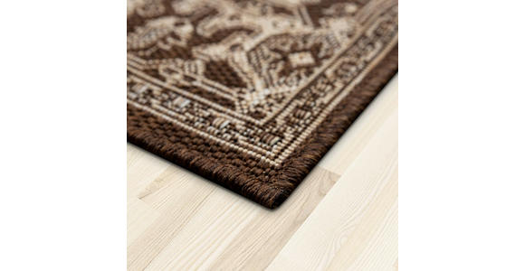 OUTDOORTEPPICH 200/290 cm Plutus Braun, Sandfarben  - Sandfarben/Braun, Design, Kunststoff (200/290cm) - Novel