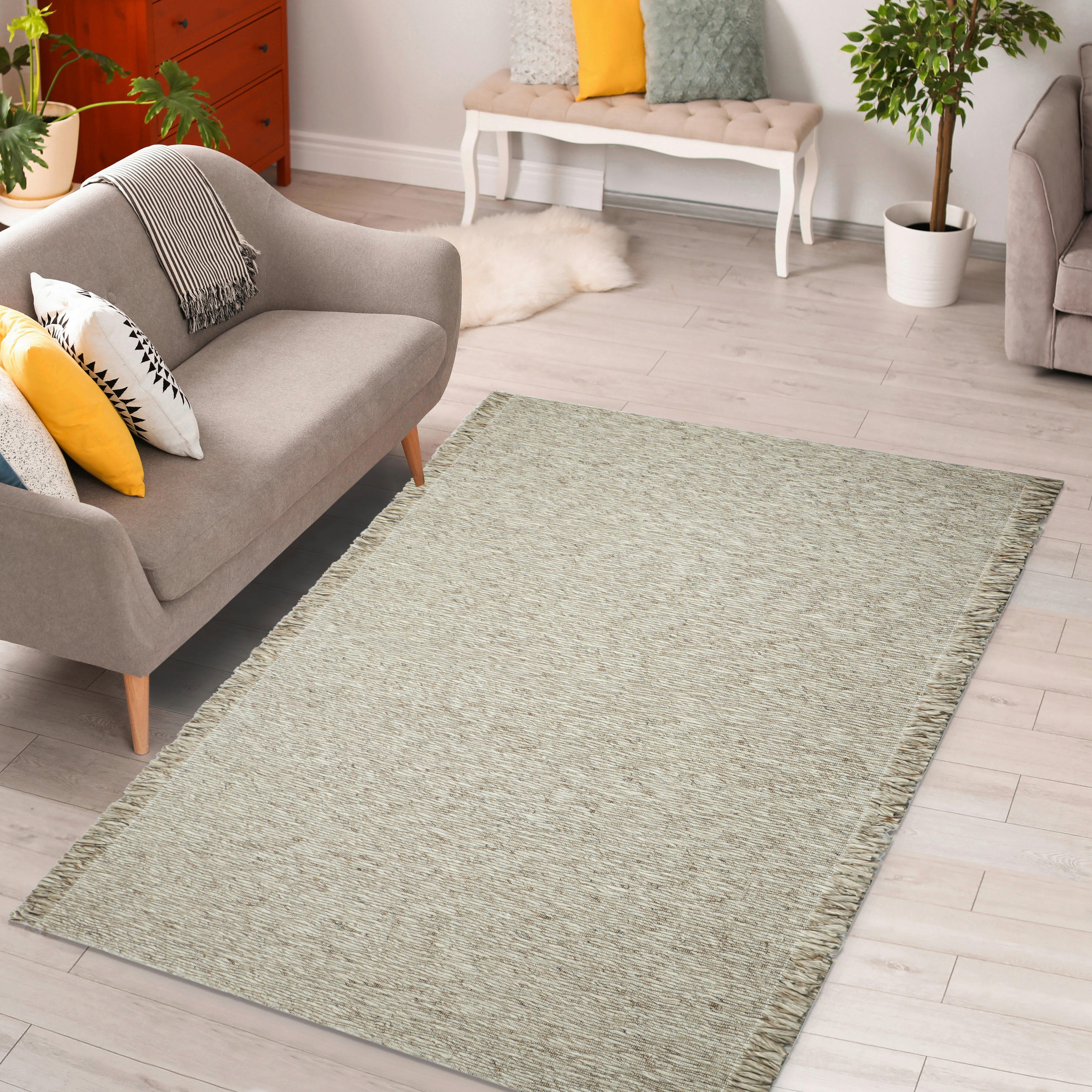 WOLLTEPPICH 160/230 cm Beige  - Beige, Basics, Textil (160/230cm)