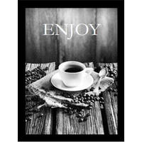 BILD Kaffee  - Multicolor, Basics, Textil (30/40/1.5cm) - Euroart