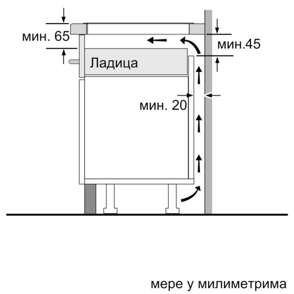 PLOČA ZA KUVANJE - crna, Dizajnerski, staklo/metal (59,2/5,7/52,2cm)