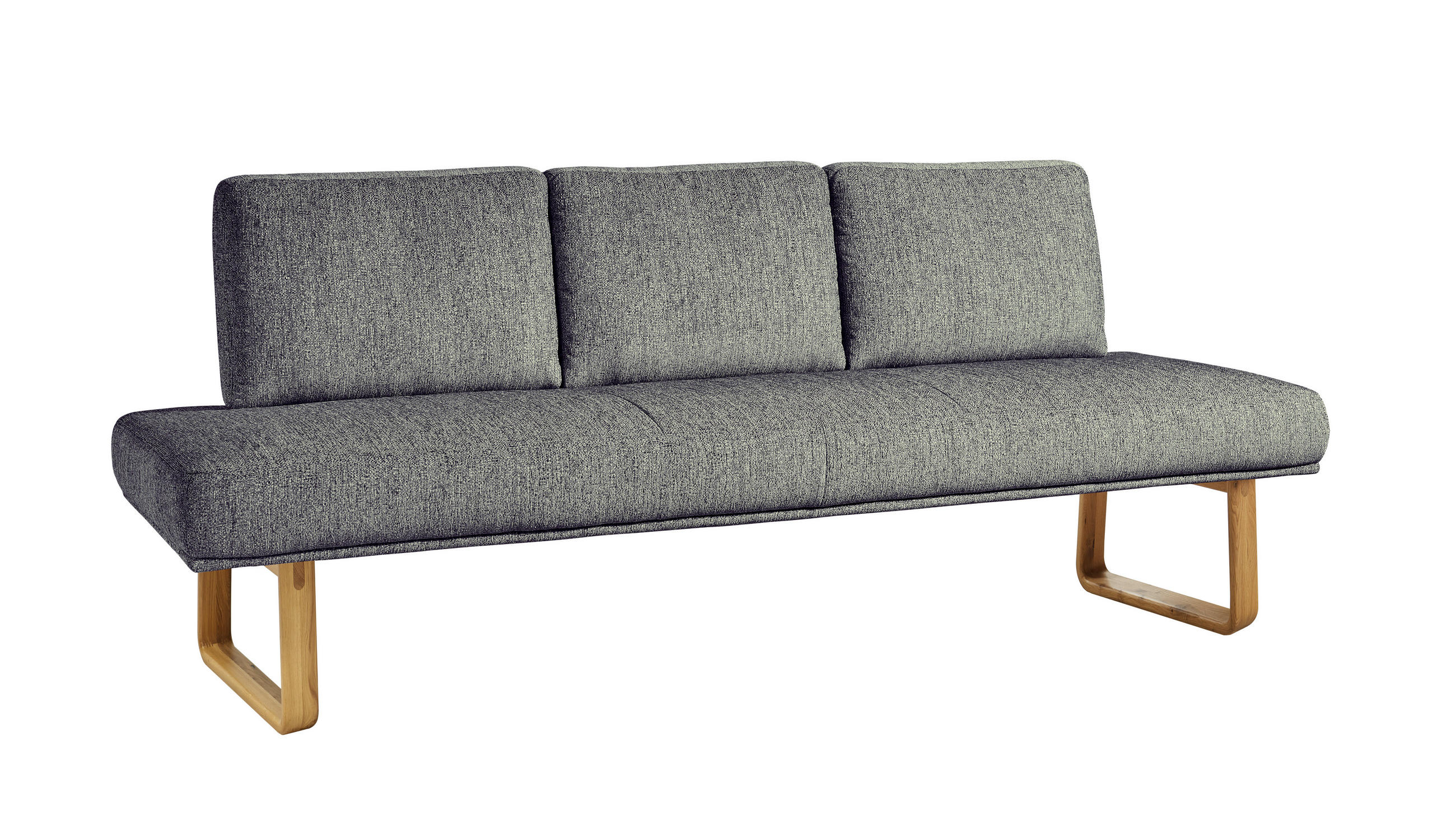 SITZBANK 209/92/78 cm  in Beige  - Eichefarben/Beige, Design, Holz/Textil (209/92/78cm) - Dieter Knoll