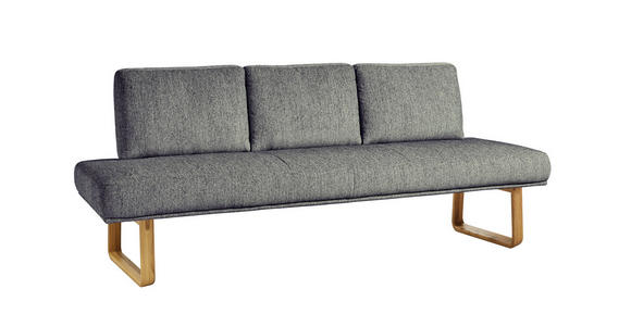 SITZBANK 209/92/78 cm  in Beige  - Eichefarben/Beige, Design, Holz/Textil (209/92/78cm) - Dieter Knoll